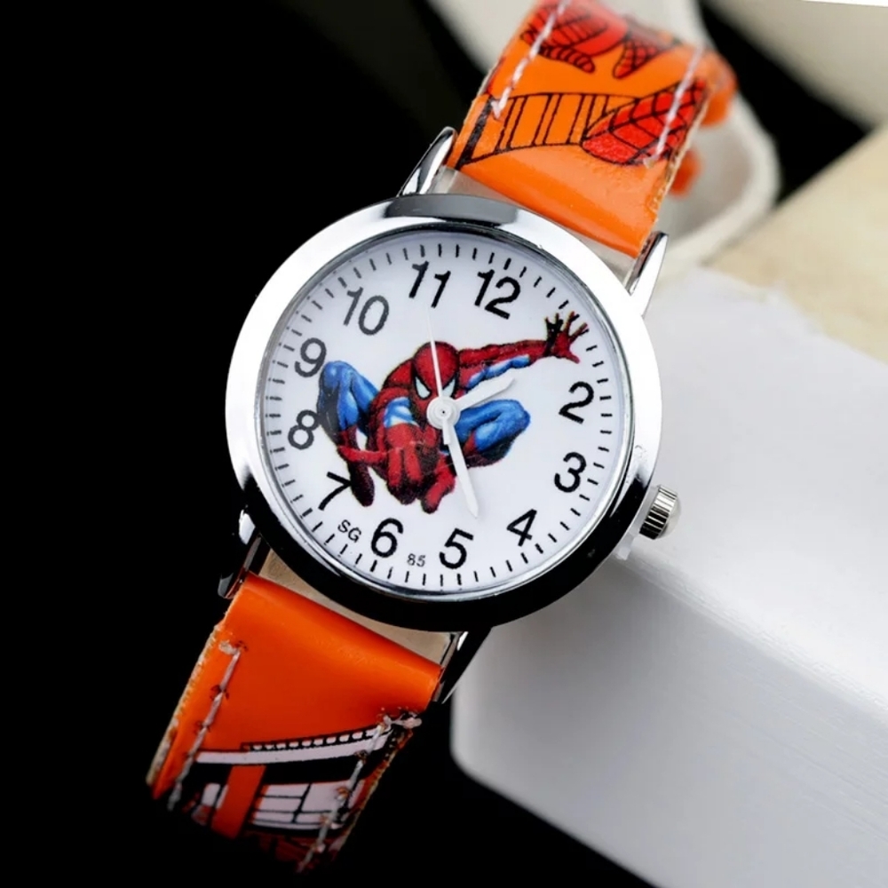 Spiderman Watch kid men Waterproof Watch Kids Watc
